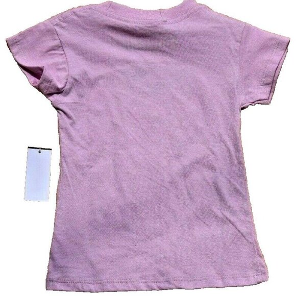 Disney Frozen 2 Toddler Girls T-Shirt With Elsa Print "Dream Inspire Believe" Pu - Picture 2 of 2